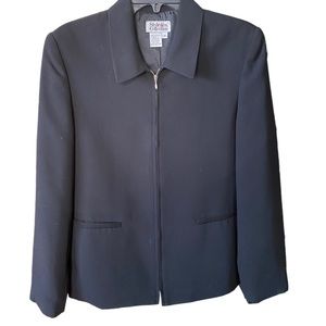 Women’s Suit Jacket Size 10 Style & Co in Black